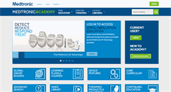 Desktop Screenshot of medtronicacademy.com